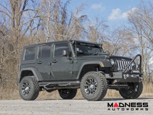 Jeep Wrangler JK 4-Door Wheel to Wheel Nerf Steps (2007 - 2018) 